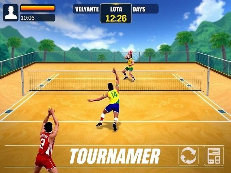 Hyderabad Volley Aces Gameplay Screenshot
